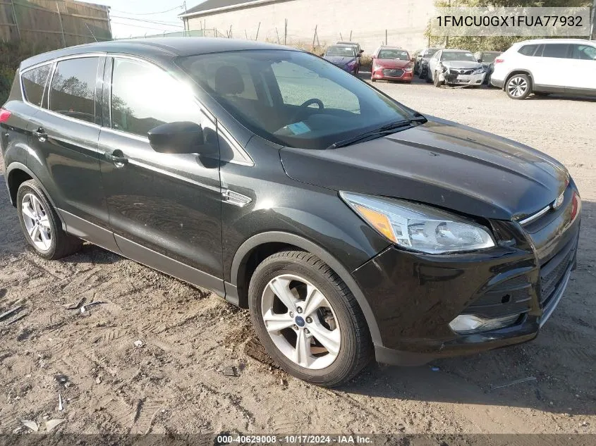 2015 Ford Escape Se VIN: 1FMCU0GX1FUA77932 Lot: 40629008