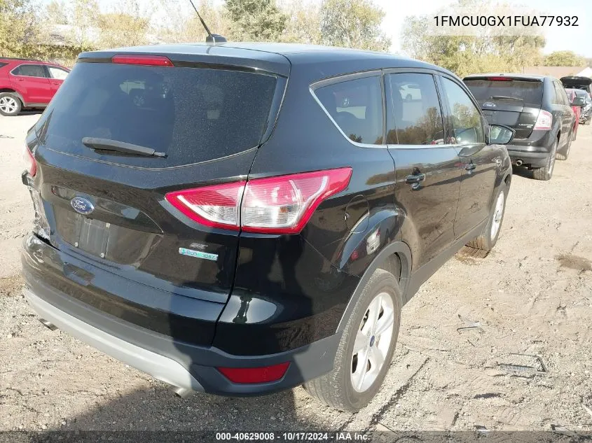 2015 Ford Escape Se VIN: 1FMCU0GX1FUA77932 Lot: 40629008