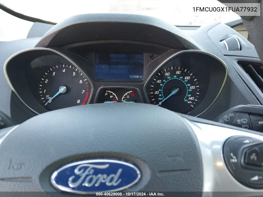 2015 Ford Escape Se VIN: 1FMCU0GX1FUA77932 Lot: 40629008