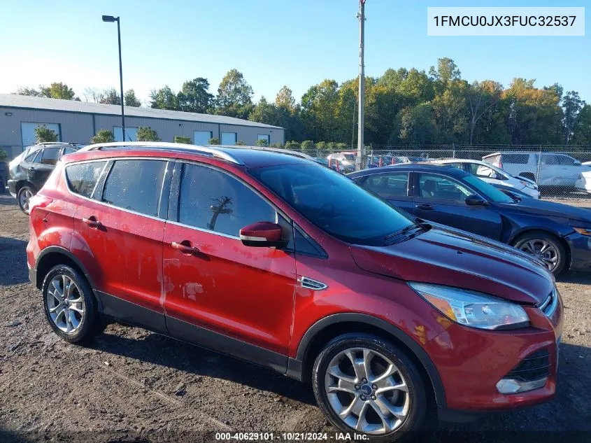 2015 Ford Escape Titanium VIN: 1FMCU0JX3FUC32537 Lot: 40629101