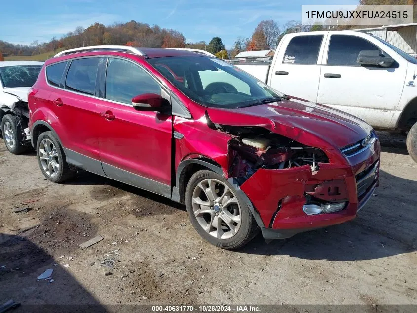 2015 Ford Escape Titanium VIN: 1FMCU9JXXFUA24515 Lot: 40631770