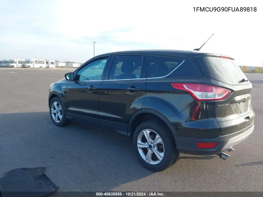 2015 Ford Escape Se VIN: 1FMCU9G90FUA89818 Lot: 40635558