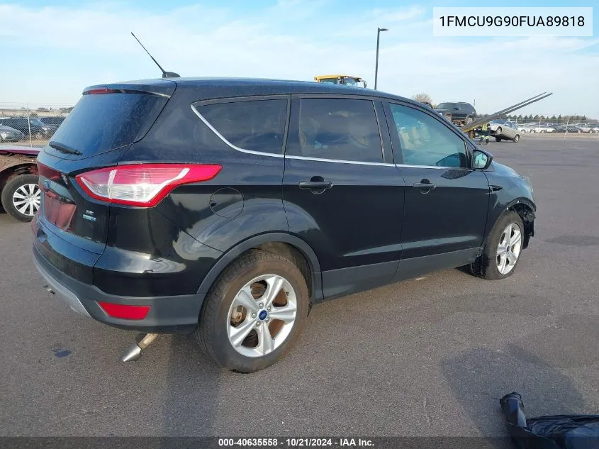 2015 Ford Escape Se VIN: 1FMCU9G90FUA89818 Lot: 40635558