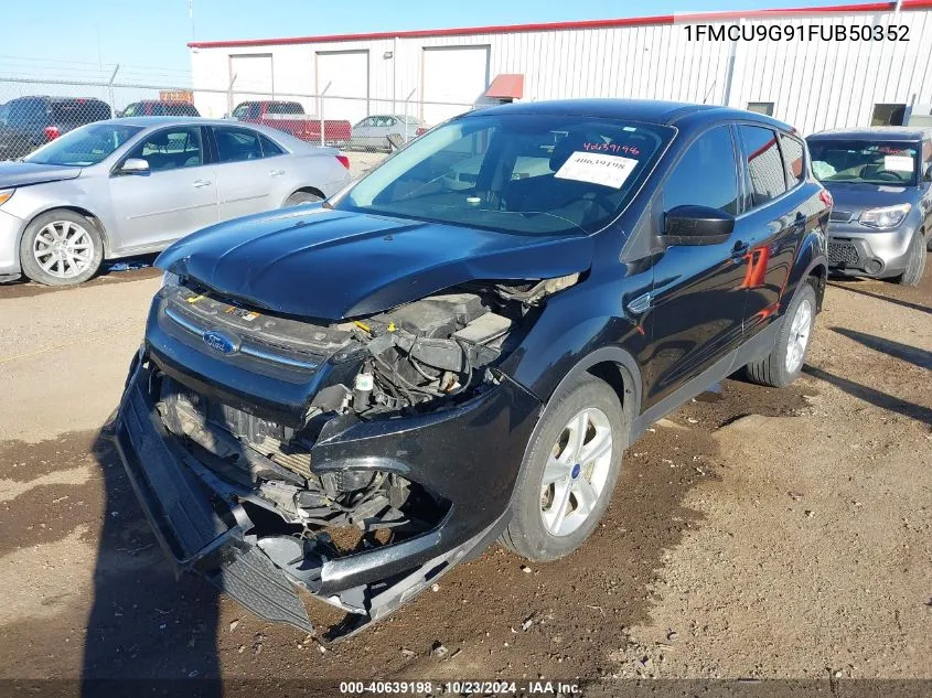 2015 Ford Escape Se VIN: 1FMCU9G91FUB50352 Lot: 40639198