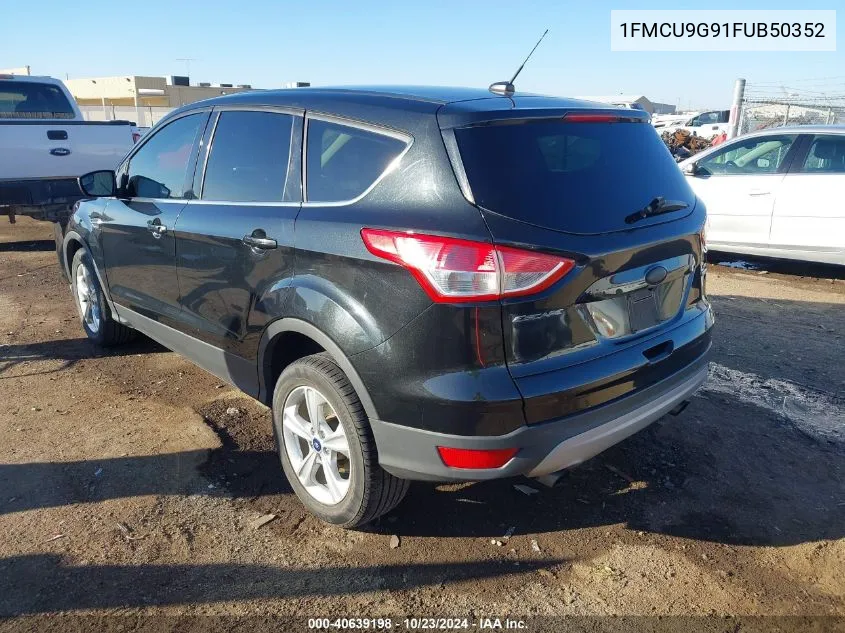 2015 Ford Escape Se VIN: 1FMCU9G91FUB50352 Lot: 40639198