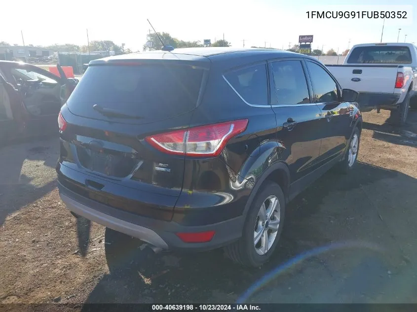 2015 Ford Escape Se VIN: 1FMCU9G91FUB50352 Lot: 40639198