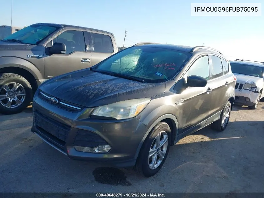 2015 Ford Escape Se VIN: 1FMCU0G96FUB75095 Lot: 40648279