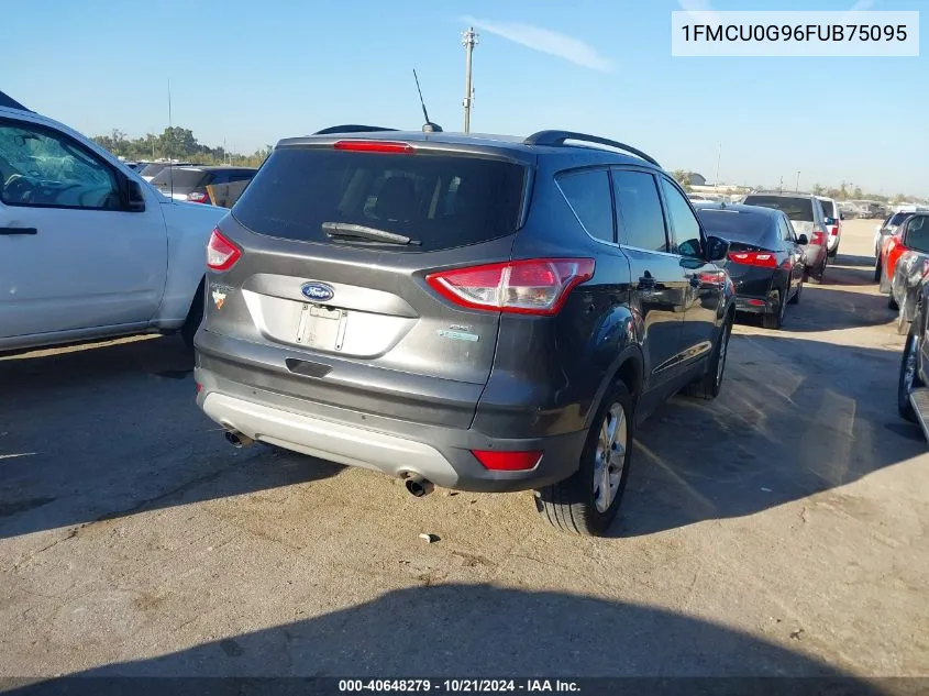 2015 Ford Escape Se VIN: 1FMCU0G96FUB75095 Lot: 40648279