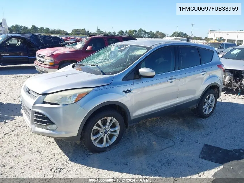 2015 Ford Escape Se VIN: 1FMCU0G97FUB38959 Lot: 40654680