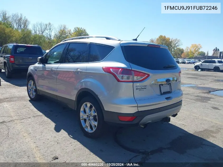 2015 Ford Escape Titanium VIN: 1FMCU9J91FUB72246 Lot: 40660220