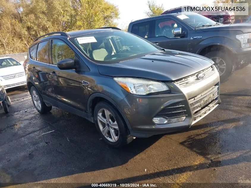 2015 Ford Escape Se VIN: 1FMCU0GX5FUA64536 Lot: 40669319