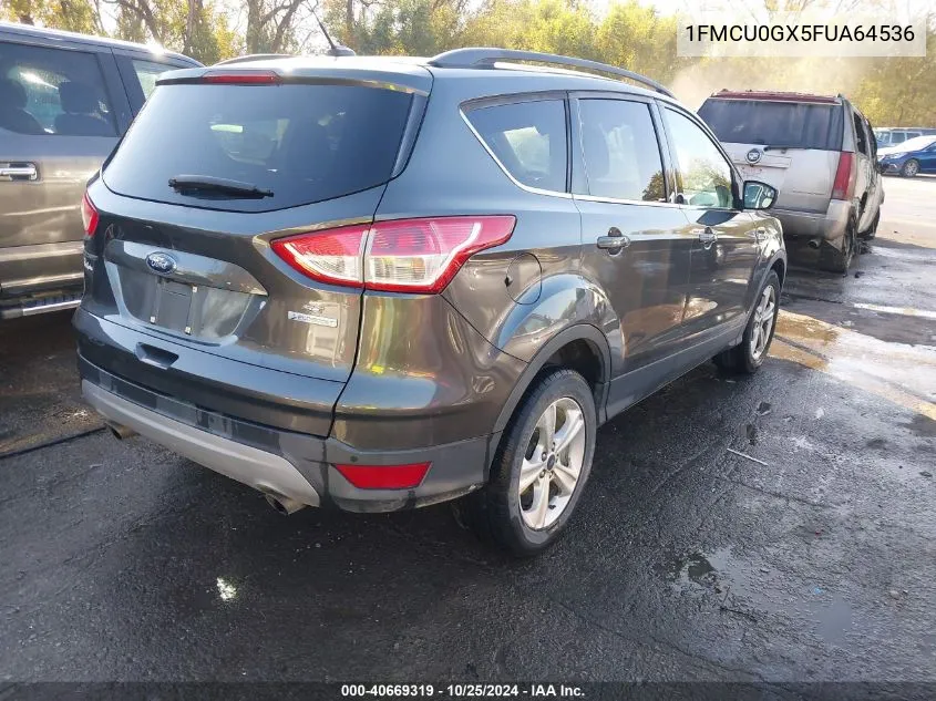 2015 Ford Escape Se VIN: 1FMCU0GX5FUA64536 Lot: 40669319