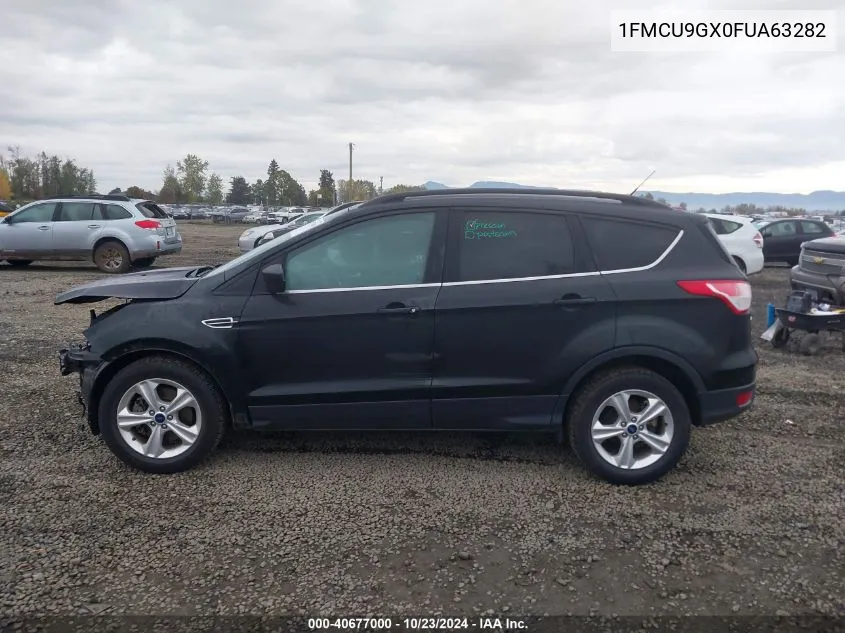 2015 Ford Escape Se VIN: 1FMCU9GX0FUA63282 Lot: 40677000