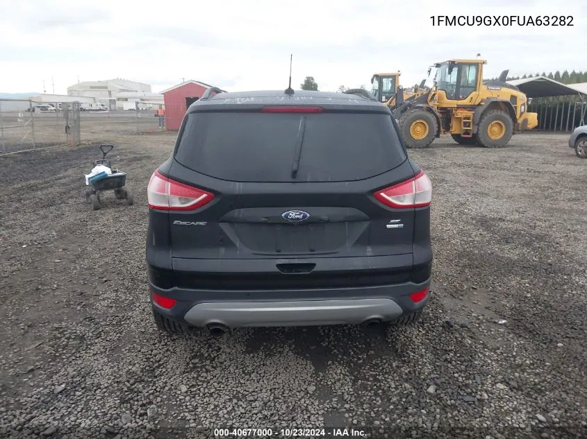 2015 Ford Escape Se VIN: 1FMCU9GX0FUA63282 Lot: 40677000