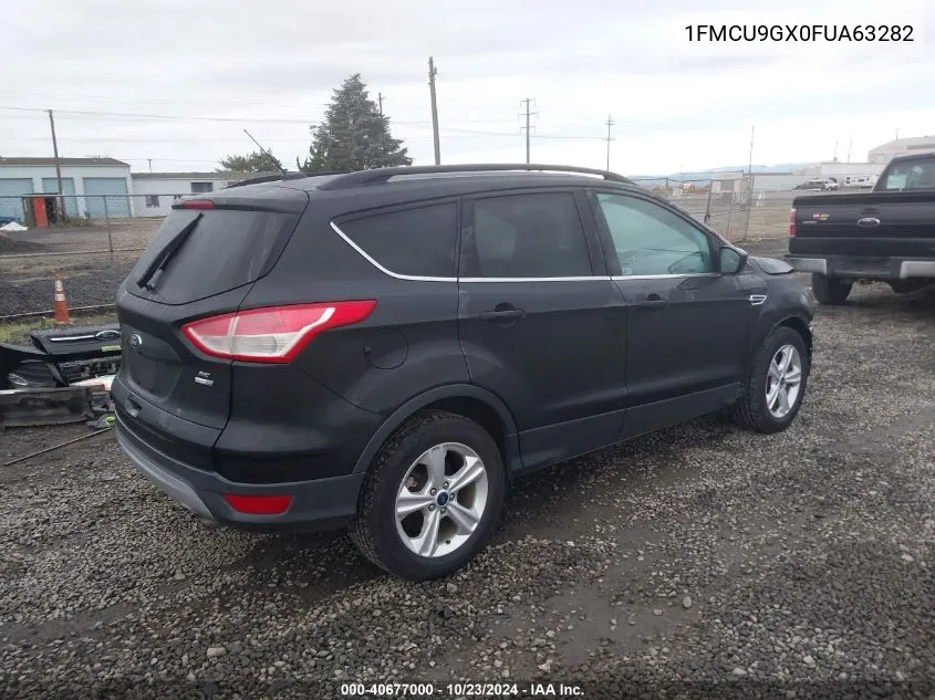 2015 Ford Escape Se VIN: 1FMCU9GX0FUA63282 Lot: 40677000