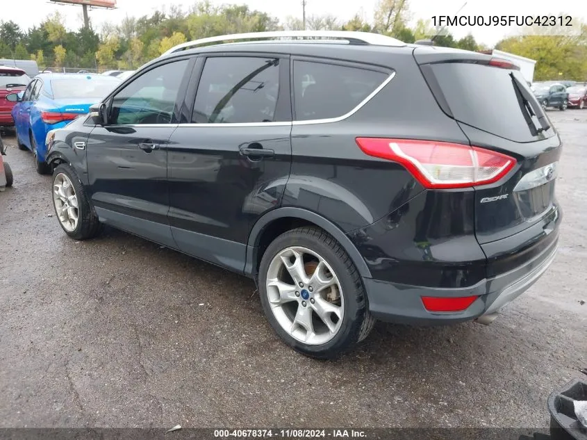 1FMCU0J95FUC42312 2015 Ford Escape Titanium