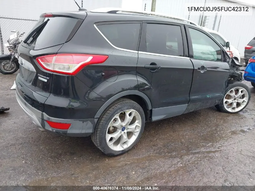 1FMCU0J95FUC42312 2015 Ford Escape Titanium