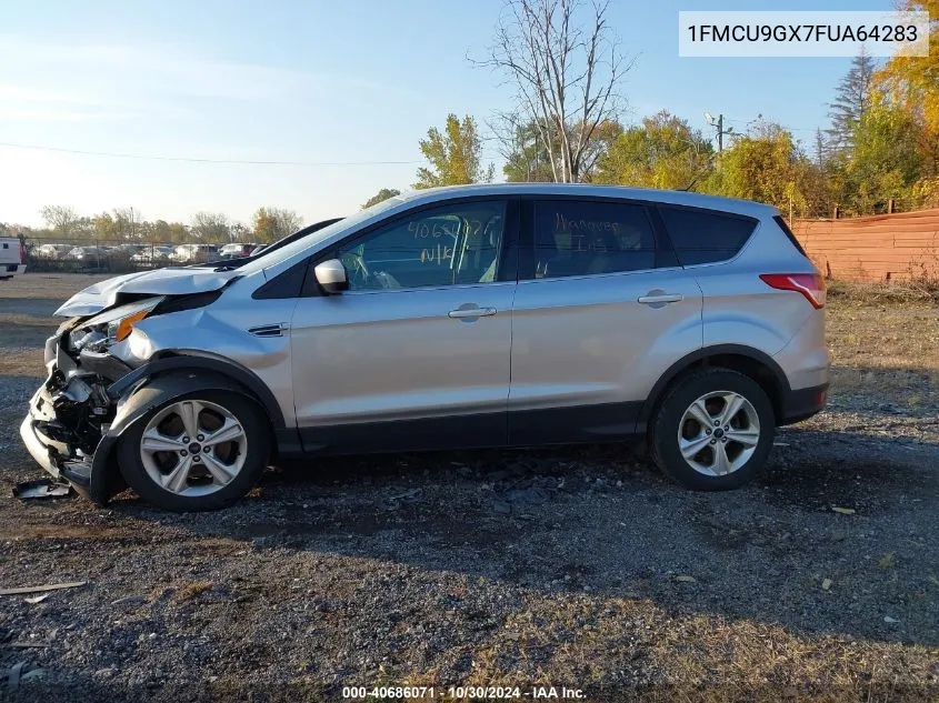 2015 Ford Escape Se VIN: 1FMCU9GX7FUA64283 Lot: 40686071