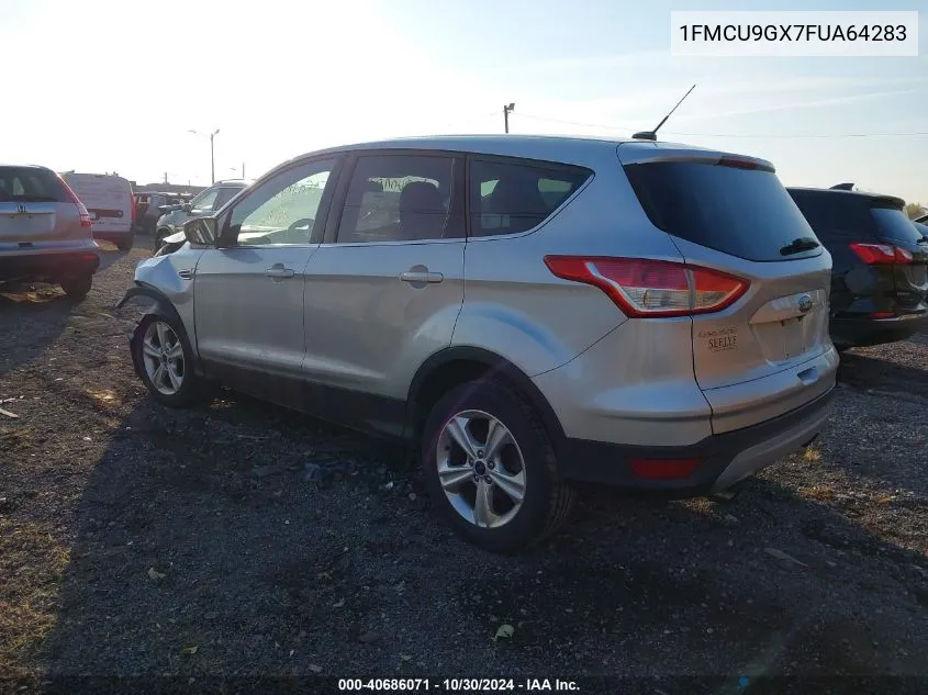 2015 Ford Escape Se VIN: 1FMCU9GX7FUA64283 Lot: 40686071