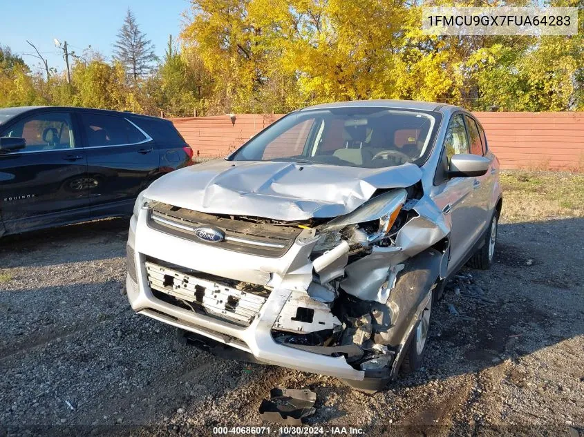 2015 Ford Escape Se VIN: 1FMCU9GX7FUA64283 Lot: 40686071