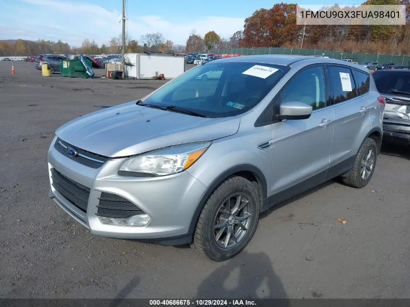 2015 Ford Escape Se VIN: 1FMCU9GX3FUA98401 Lot: 40686675