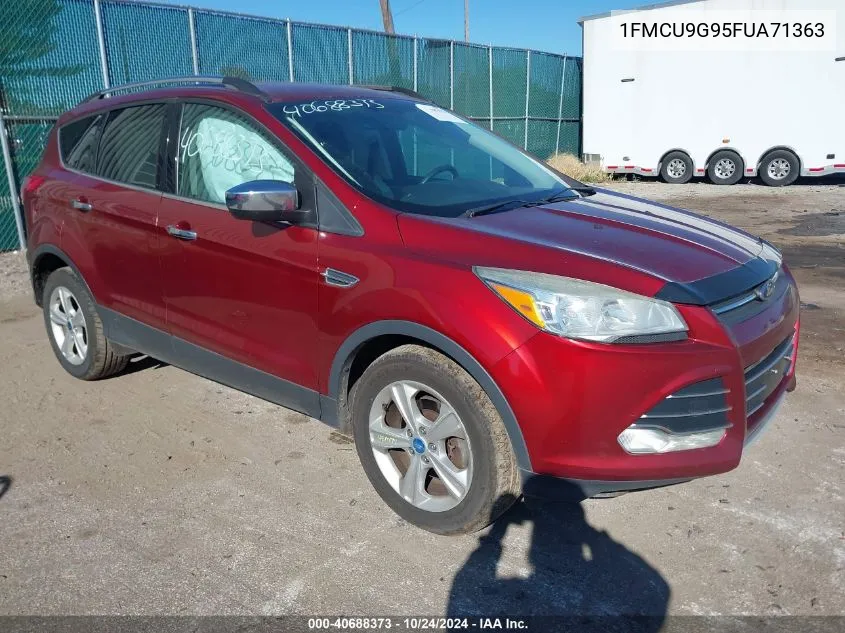 2015 Ford Escape Se VIN: 1FMCU9G95FUA71363 Lot: 40688373