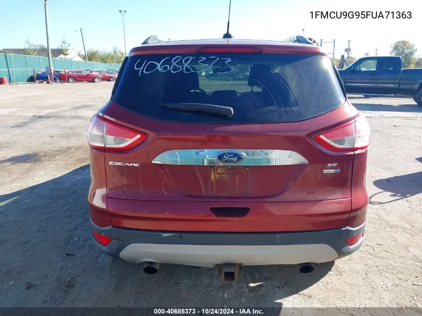 2015 Ford Escape Se VIN: 1FMCU9G95FUA71363 Lot: 40688373