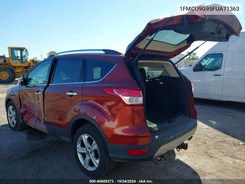 2015 Ford Escape Se VIN: 1FMCU9G95FUA71363 Lot: 40688373