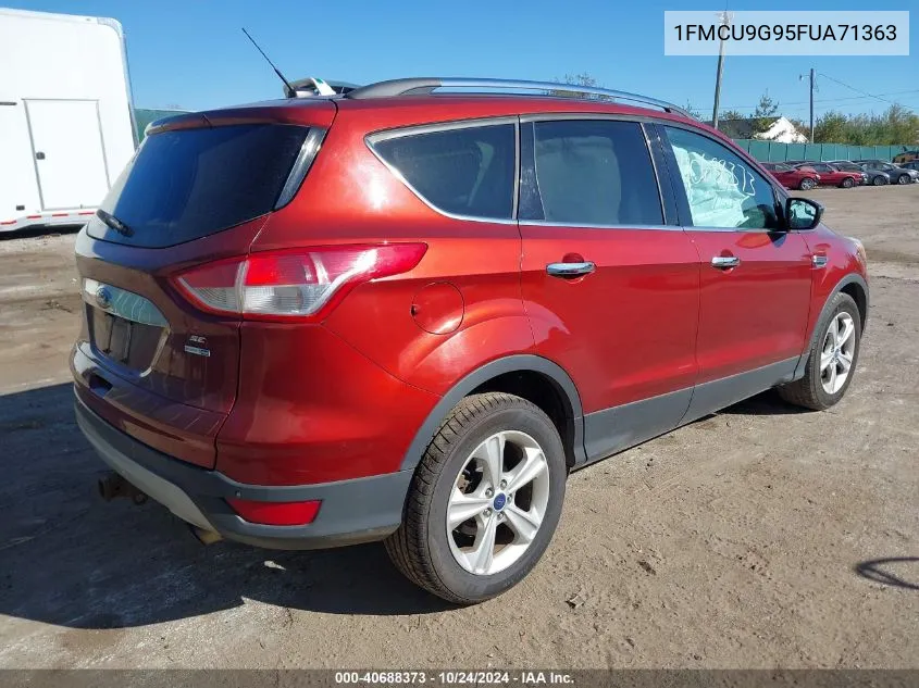 2015 Ford Escape Se VIN: 1FMCU9G95FUA71363 Lot: 40688373