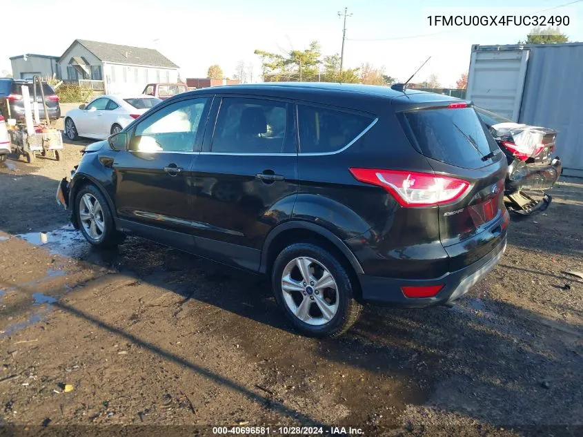 2015 Ford Escape Se Fwd Se VIN: 1FMCU0GX4FUC32490 Lot: 40696581