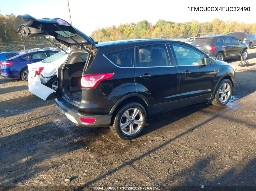 2015 Ford Escape Se Fwd Se VIN: 1FMCU0GX4FUC32490 Lot: 40696581