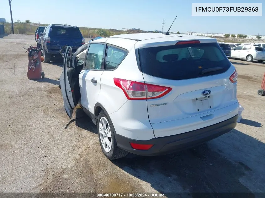 2015 Ford Escape S VIN: 1FMCU0F73FUB29868 Lot: 40700717