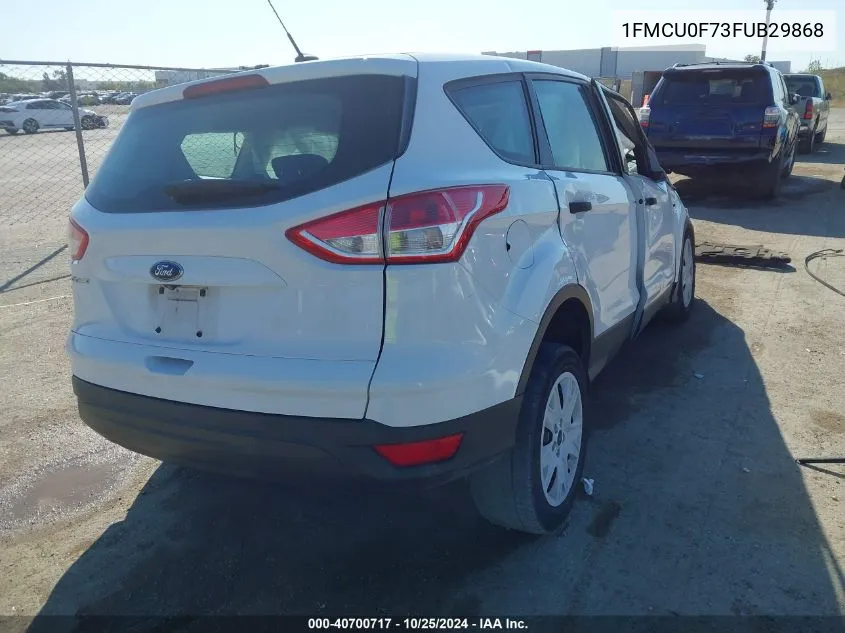 2015 Ford Escape S VIN: 1FMCU0F73FUB29868 Lot: 40700717