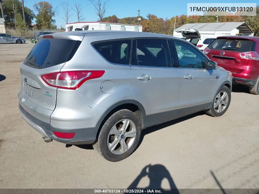 2015 Ford Escape Se VIN: 1FMCU0G9XFUB13120 Lot: 40703124