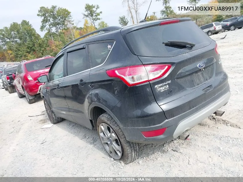 1FMCU0GXXFUA89917 2015 Ford Escape Se