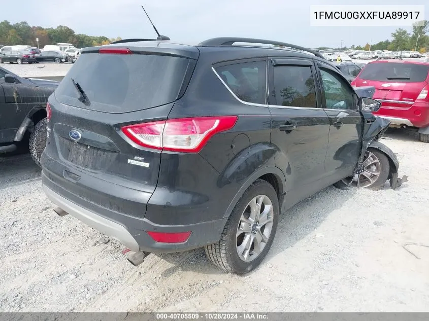 1FMCU0GXXFUA89917 2015 Ford Escape Se