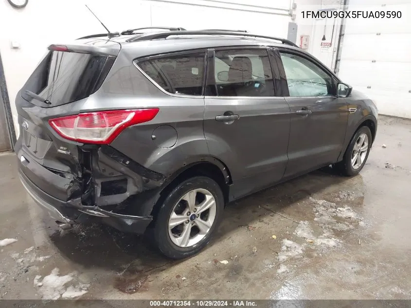 2015 Ford Escape Se VIN: 1FMCU9GX5FUA09590 Lot: 40712354