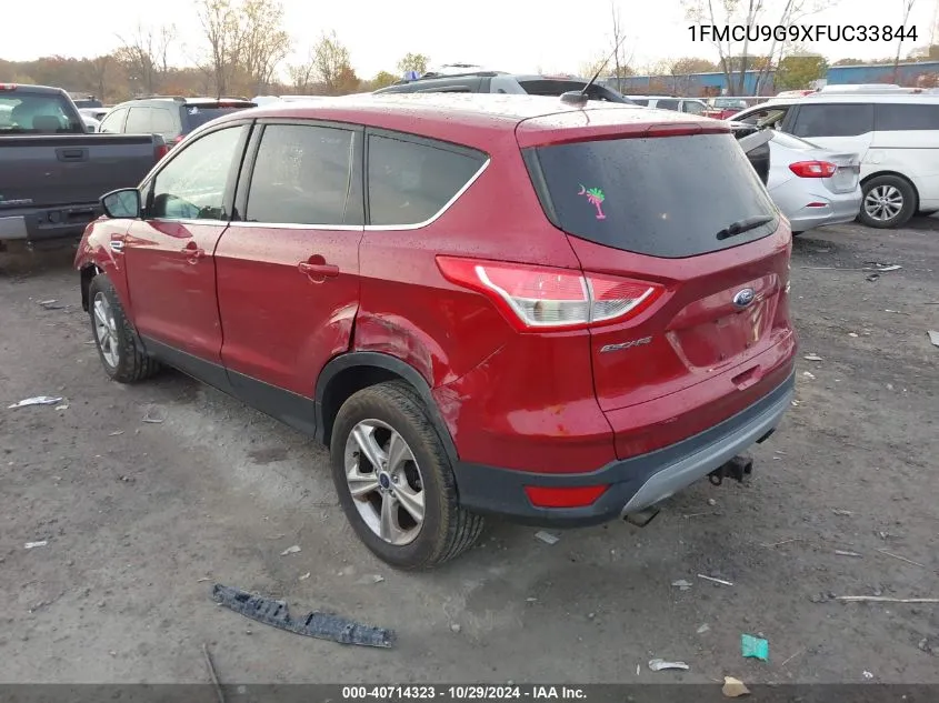 2015 Ford Escape Se VIN: 1FMCU9G9XFUC33844 Lot: 40714323