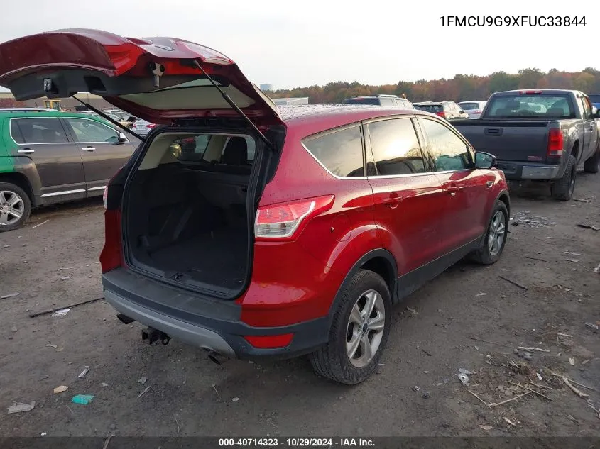 2015 Ford Escape Se VIN: 1FMCU9G9XFUC33844 Lot: 40714323