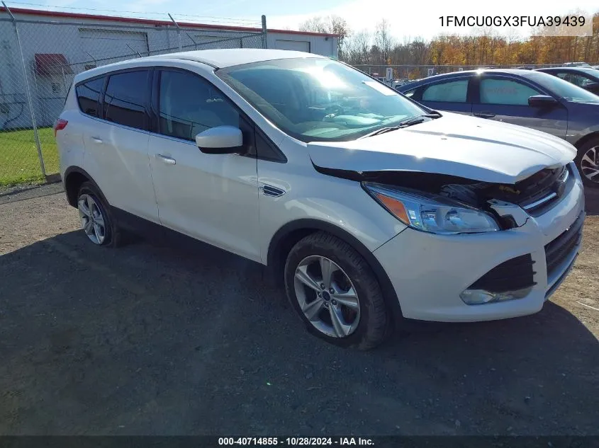 2015 Ford Escape Se VIN: 1FMCU0GX3FUA39439 Lot: 40714855