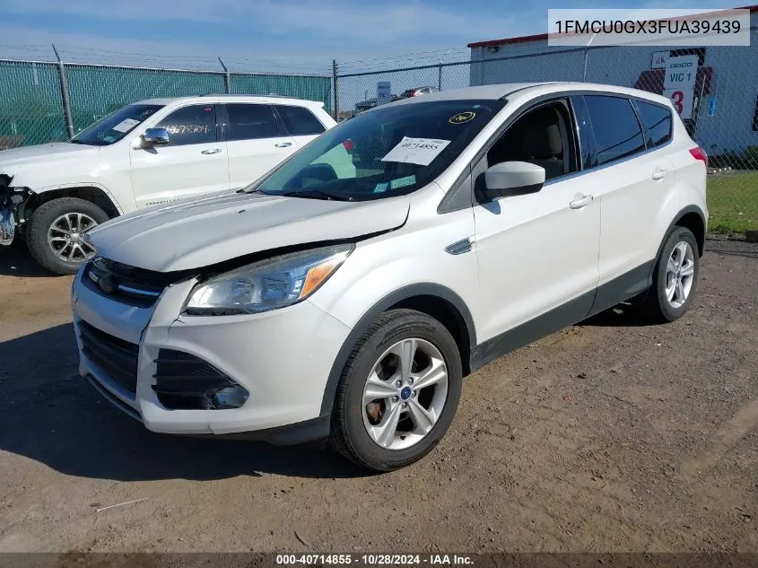 1FMCU0GX3FUA39439 2015 Ford Escape Se