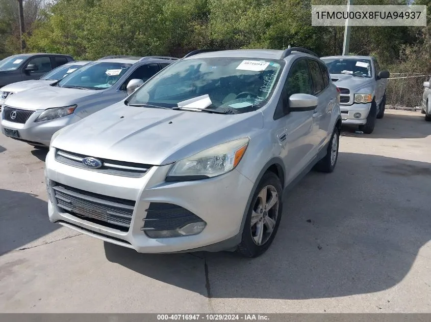 2015 Ford Escape Se VIN: 1FMCU0GX8FUA94937 Lot: 40716947