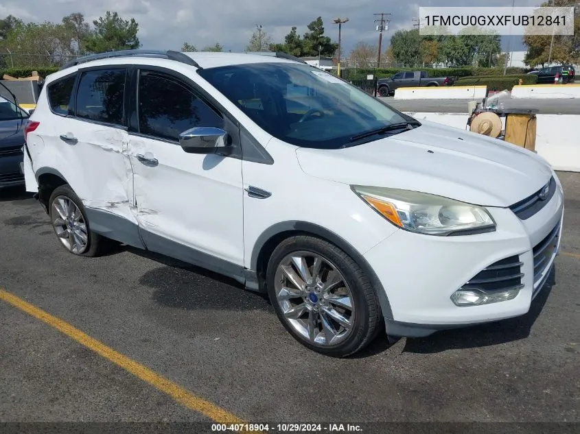 2015 Ford Escape Se VIN: 1FMCU0GXXFUB12841 Lot: 40718904