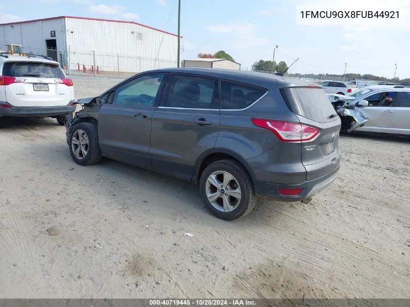 2015 Ford Escape Se VIN: 1FMCU9GX8FUB44921 Lot: 40719445