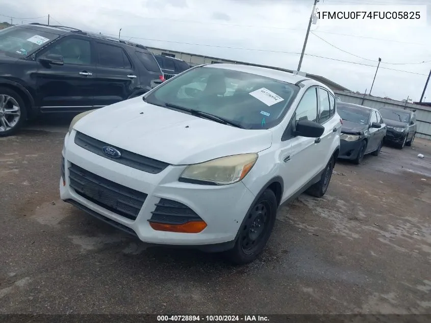 1FMCU0F74FUC05825 2015 Ford Escape S