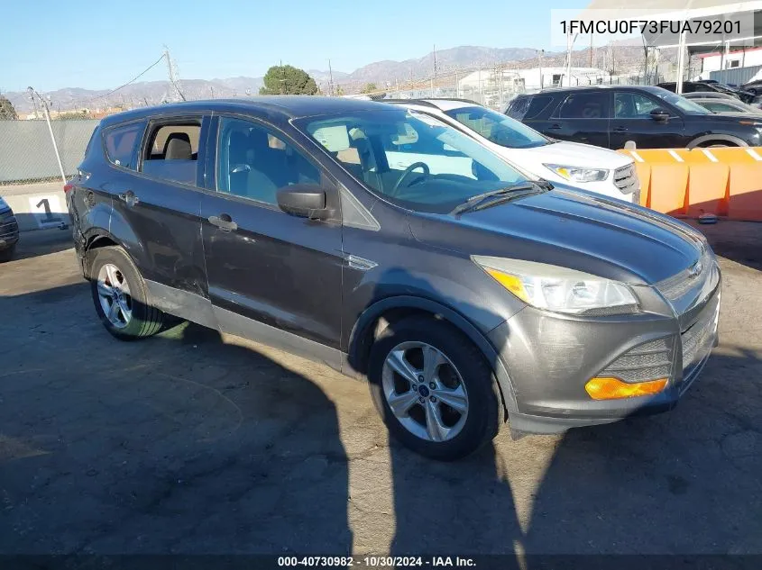 2015 Ford Escape S VIN: 1FMCU0F73FUA79201 Lot: 40730982