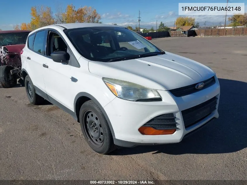 2015 Ford Escape S VIN: 1FMCU0F76FUA62148 Lot: 40733002