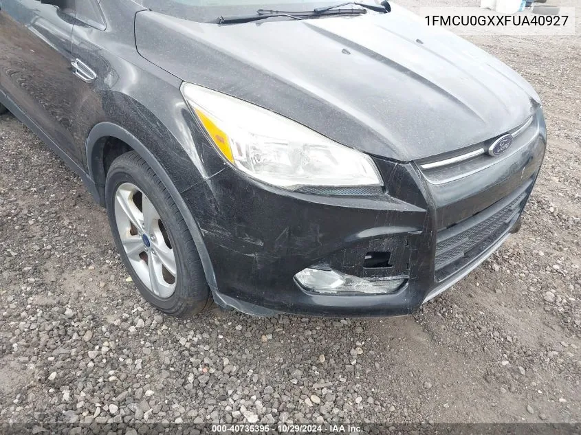 2015 Ford Escape Se VIN: 1FMCU0GXXFUA40927 Lot: 40735395