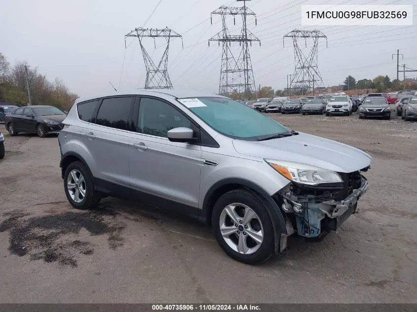 2015 Ford Escape Se VIN: 1FMCU0G98FUB32569 Lot: 40735906