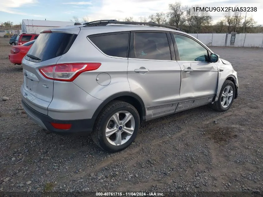 1FMCU9GX2FUA53238 2015 Ford Escape Se